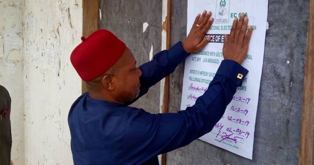 INEC releases schedule of activities for 2019 elections