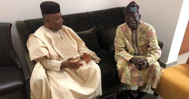 DEFECTION: Again, Akpabio Tinubu meet