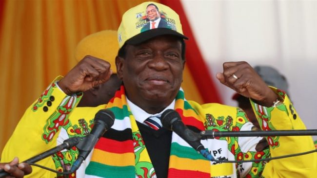 Mnangagwa declared winner of Zimbabwe's presidential election