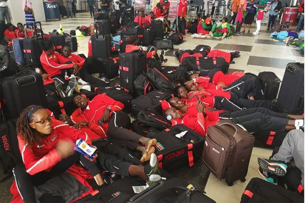 Asaba 2018: athletes stranded
