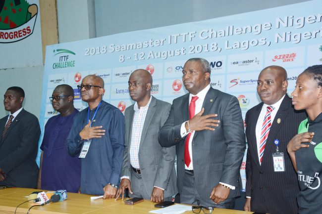 Ambode represented at NIgeria Open Press Conference 1