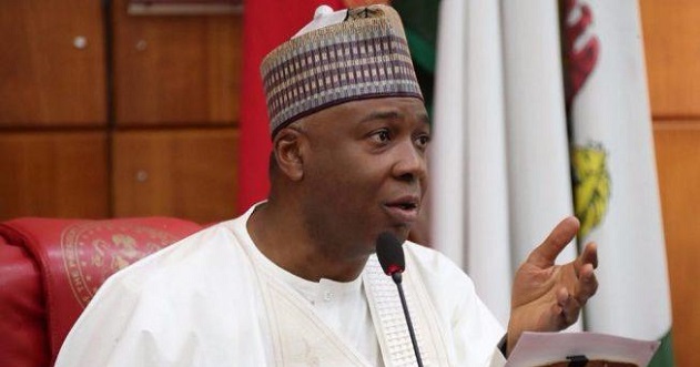 Saraki continues ‘consultations’, meets Gov Okowa behind closed doors