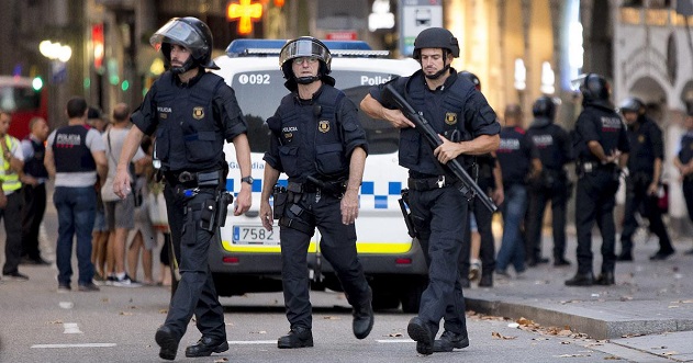 Spanish police shoots, kills knife attacker near Barcelona