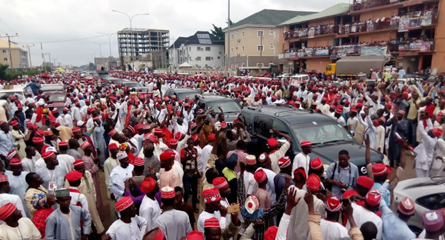 PRESIDENCY RACE: Kwankwaso grounds Abuja, says ‘all is not well’