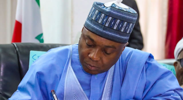 Tinubu eyeing presidency in 2023 –Saraki