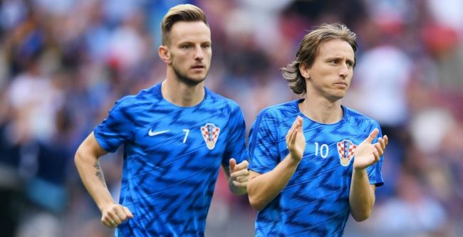 Ivan Rakitic and Luka Modric