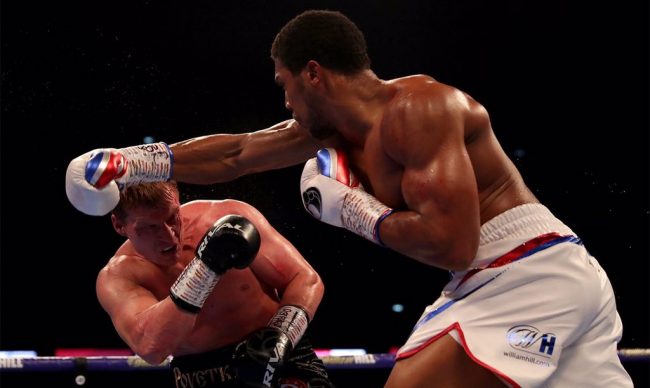 Anthony Joshua vs Alexander Povetkin