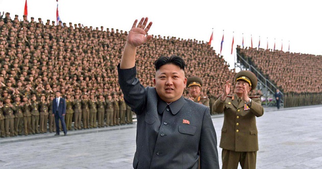 N’Korea stages military parade without ballistic missile amid concerns of denuclearisation