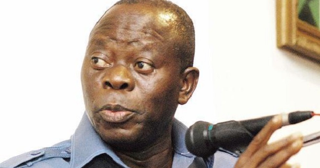 Oshiomhole makes vow about Saraki