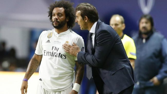 Marcelo and Lopetegui