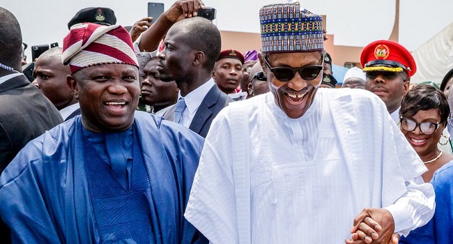 I’ll campaign ‘heavily’ for Buhari, Sanwo-Olu— Ambode