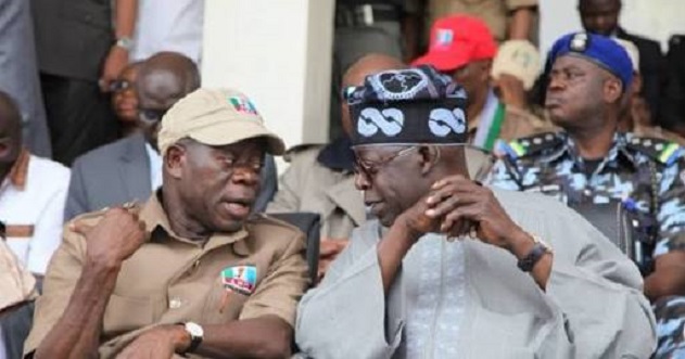 Oshiomhole appears to affirm Lagos APC primary as state chairman declares Sanwo-Olu winner