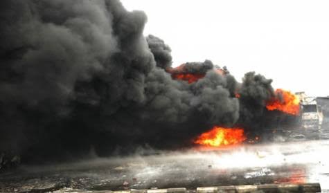 Tragedy as another tanker explotion kills many in Lagos