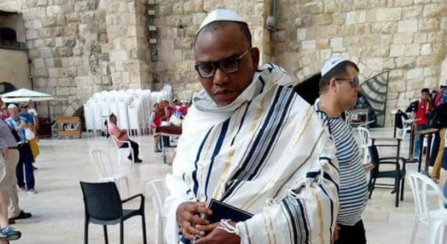 Alive? Nnamdi Kanu allegedly resurfaces in Jerusalem