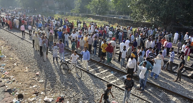 Deadly train accident which claimed 59 lives sparks wild protests in India