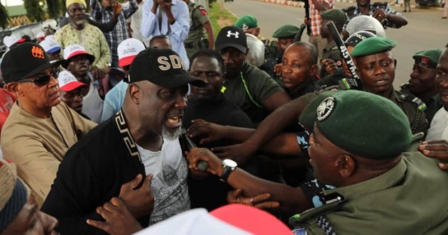 OSUN ELECTION PROTEST: Saraki, Melaye, Bruce sue IGP