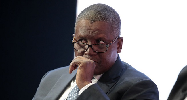 Rain causes havoc on Dangote's $4.5bn refinery