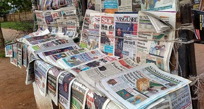 Biafra themed newspapars seized as DSS raids vendors in Asaba