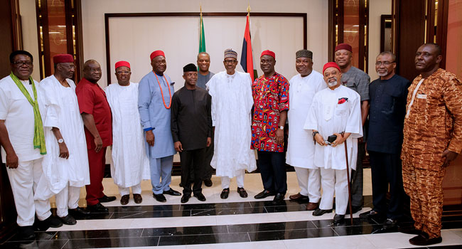 Buhari promises to fund projects in the South-East despite budget delay
