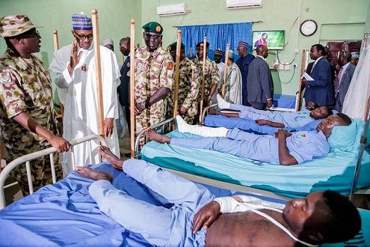 Boko Haram fight is a must win war, remain focused, Buhari charges Army