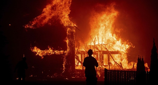 California wildfire claims 9 lives, 35 others missing