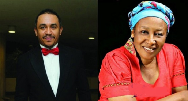 Daddy Freeze counters Patience Ozokwor's 'wardrobe sermon', says ''Christianity does not dictate a dress code''