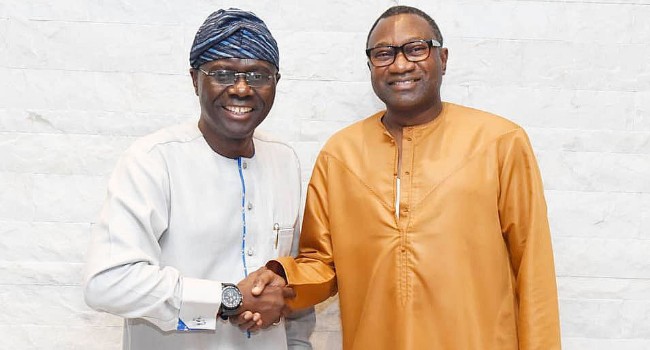 LAGOS GUBER: Otedola ends speculation about own interest, endorses Sanwo-Olu