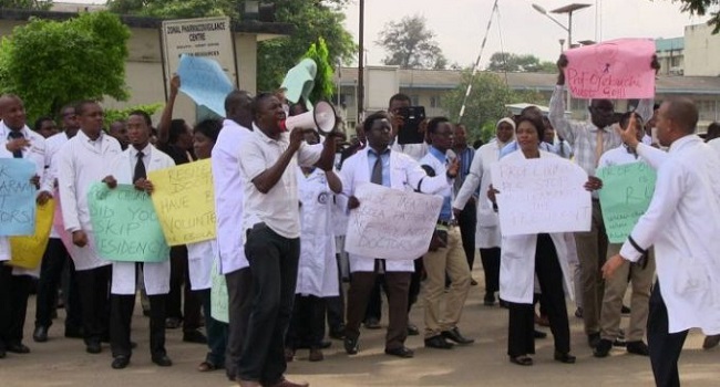 Fears as resident doctors at LUTH down tools
