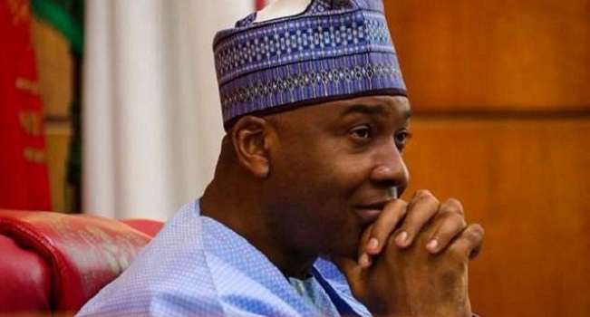 Oshiomhole not fit to continue in politics let alone being chairman of a party – Saraki