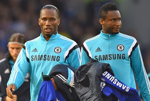 mikel obi and didier drogba