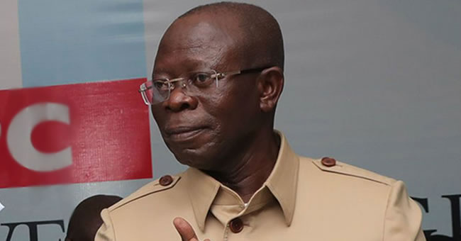 ICPC assures 'Oshiomhole must go’ protesters it’ll probe APC chairman