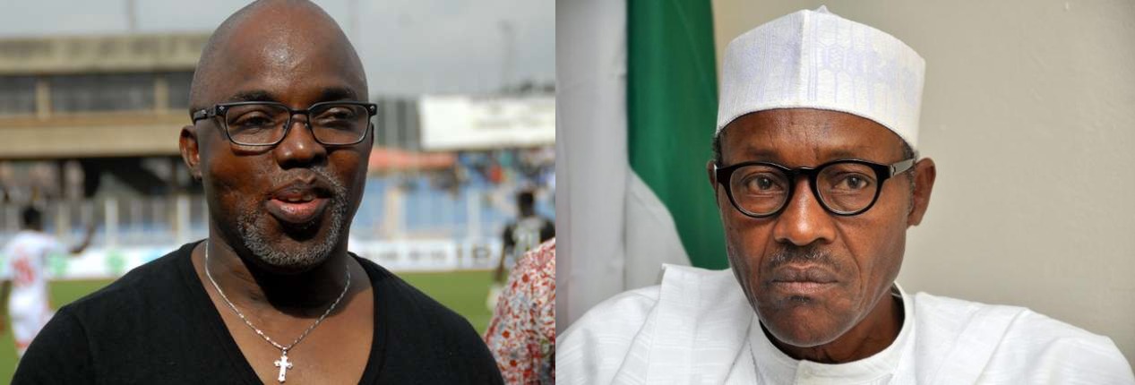 Amaju Pinnick and Muhammadu Buhari