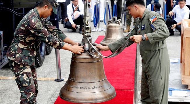 After 117 yrs, US returns looted bells to the Philippines