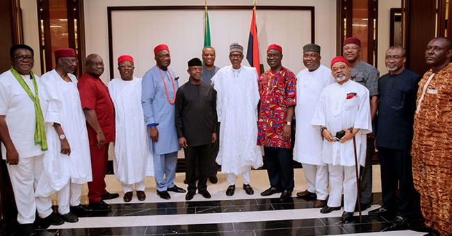 2019: 7 signs Southeast governors may back Buhari’s re-election