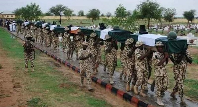 METELE: Presidency, Atiku exchange words over soldiers’ burial