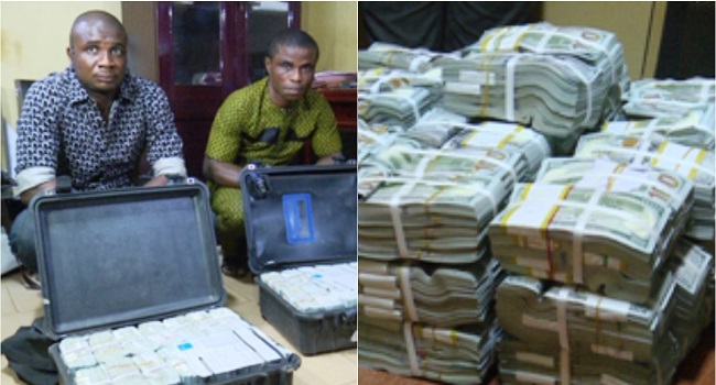 EFCC intercepts $2.8m at Enugu Airport