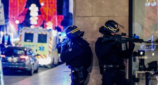 French police launch manhunt for gunman who shot, killed 3 people, wounded 12 others near Christmas market