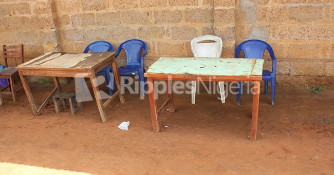 INVESTIGATION... Despite billions budgeted, Ebonyi students sit on stones under thatched roofs to learn