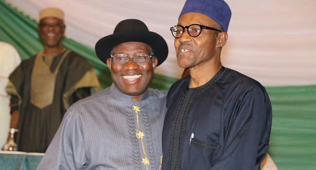 JONATHAN TOP BUHARI: Your life has been one of great service to Nigeria