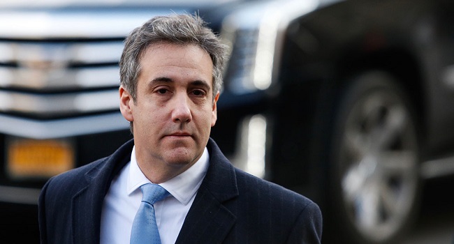 RUSSIA PROBE: Trump's former lawyer Cohen bags 3-yr jail sentence