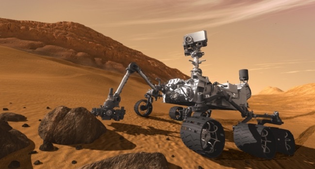 NASA spots suspicious shiny object on Mars