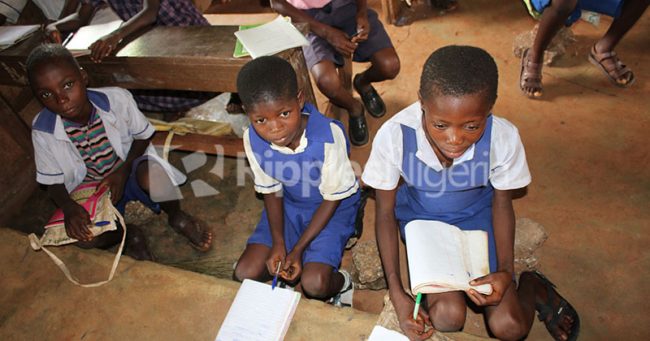 INVESTIGATION... Despite billions budgeted, Ebonyi students sit on stones under thatched roofs to learn