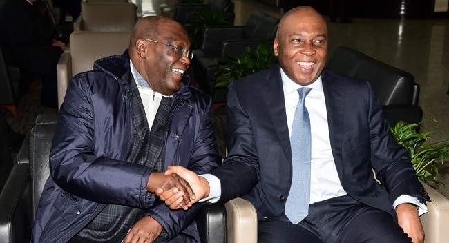 Long wait over as Atiku arrives America (Video)