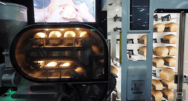 Meet BreadBot, the robot that delivers freshly baked bread every 6 minutes