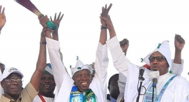 'Ganduje innocent until proven guilty in a court of law'- Buhari