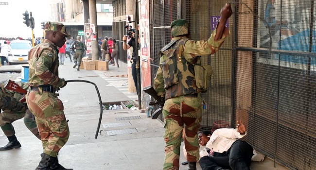 ZIMBABWE PROTESTS: Soldiers accused of torture, excessive force