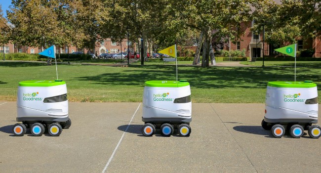 Meet fleet of snack-carrying robots serving students on University campus
