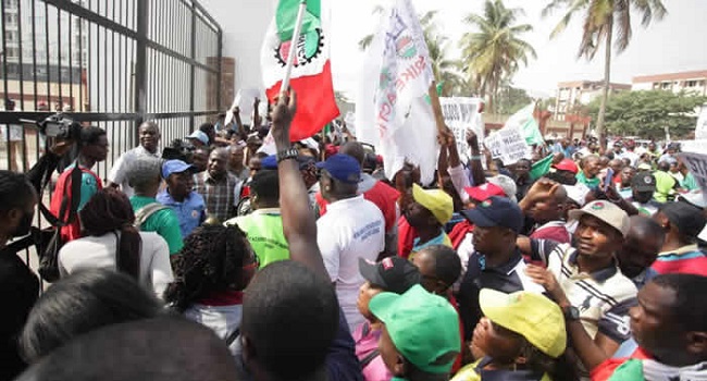 MINIMUM WAGE: NLC holds protests in Lagos, Abuja