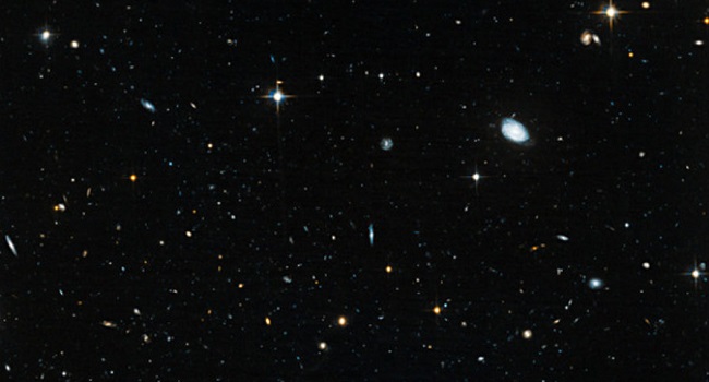 Hubble accidentally discovers ancient dwarf galaxy