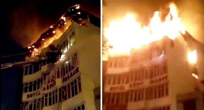 INDIA: 17 people feared killed as fire engulfs hotel in Delhi